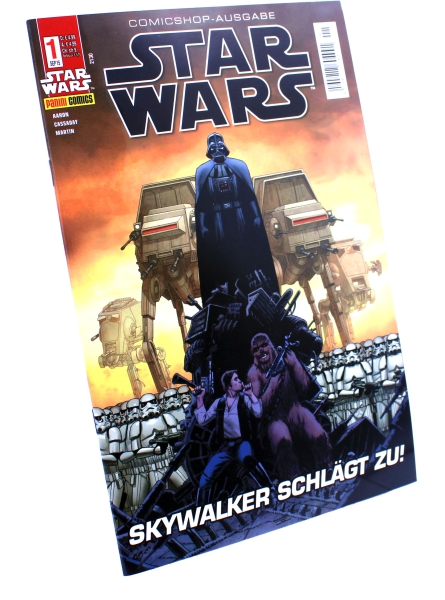 Star Wars Comic Heft Nr. 1 (Comicshop-Cover): Skywalker schlägt zu!